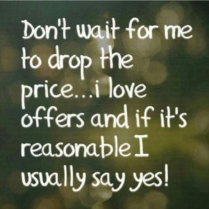 Make an me an offer 💸 I consider all submitted!!!